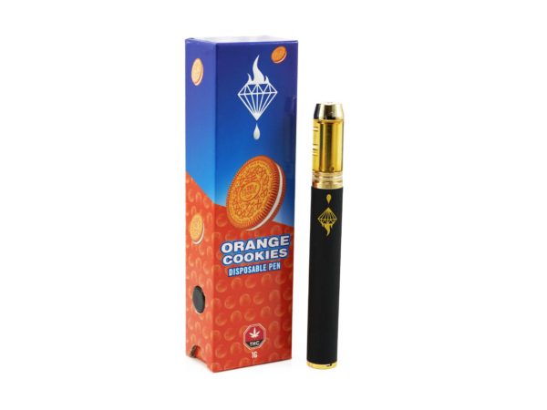 DIAMOND CONCENTRATES – DISPOSABLE VAPES – ORANGE COOKIES – 1G distillate Buy Weed Online