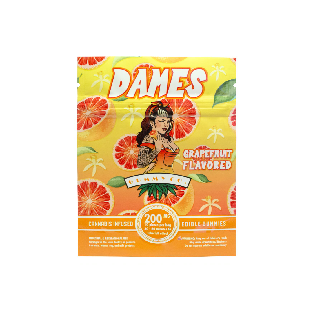 Dames Grapefruit THC Gummies – 200mg Edibles Buy Weed Online Dames Grapefruit THC Gummies – 200mg Edibles Buy Weed Online