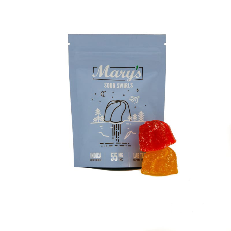 Indica Sour Swirls 55mg THC (Mary’s Edibles) Edibles Buy Weed Online Indica Sour Swirls 55mg THC (Mary’s Edibles) Edibles Buy Weed Online