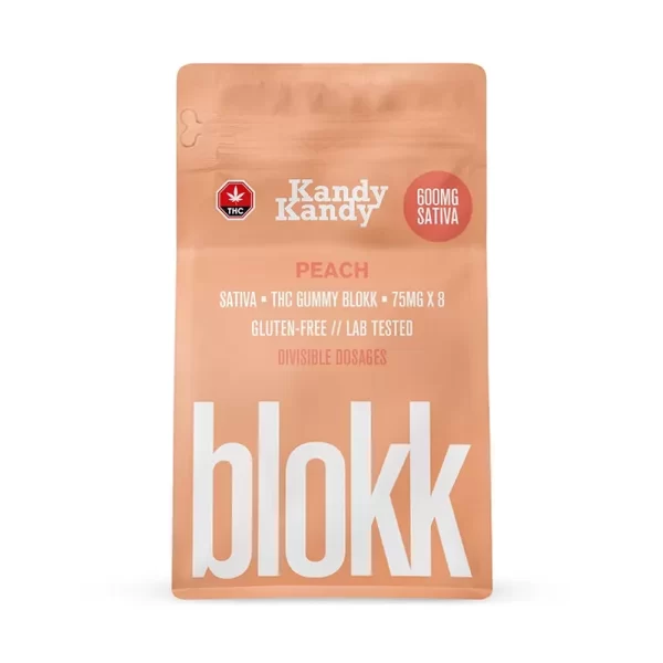 Blokk Sativa THC Gummy  -Kandy Kandy 600mg Edibles Buy Weed Online