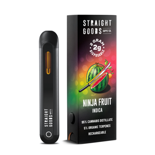 Straight Goods – Ninja Fruit 2ML Disposable Pen (Indica) distillate Buy Weed Online Straight Goods – Ninja Fruit 2ML Disposable Pen (Indica) distillate Buy Weed Online