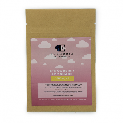 Euphoria Psychedelics – Strawberry Lemonade Tea (1000mg x 2) Drinks Buy Weed Online Euphoria Psychedelics – Strawberry Lemonade Tea (1000mg x 2) Drinks Buy Weed Online