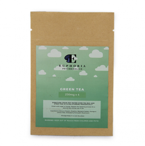 Euphoria Psychedelics – Green Tea (250mg x 4) Drinks Buy Weed Online Euphoria Psychedelics – Green Tea (250mg x 4) Drinks Buy Weed Online