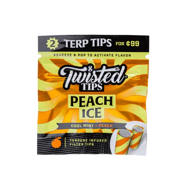 TWISTED TIPS TERP INFUSED – PEACH ICE Accessories Buy Weed Online TWISTED TIPS TERP INFUSED – PEACH ICE Accessories Buy Weed Online