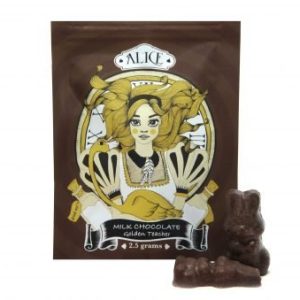Alice Psilocybin Mushroom Chocolate – Milk Chocolate Bunnies (2500mg) Chocolate Buy Weed Online Alice Psilocybin Mushroom Chocolate – Milk Chocolate Bunnies (2500mg)