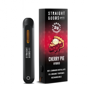 Straight Goods 2 GRAM Disposables – Cherry Pie (Hybrid) distillate Buy Weed Online Straight Goods 2 GRAM Disposables – Cherry Pie (Hybrid)