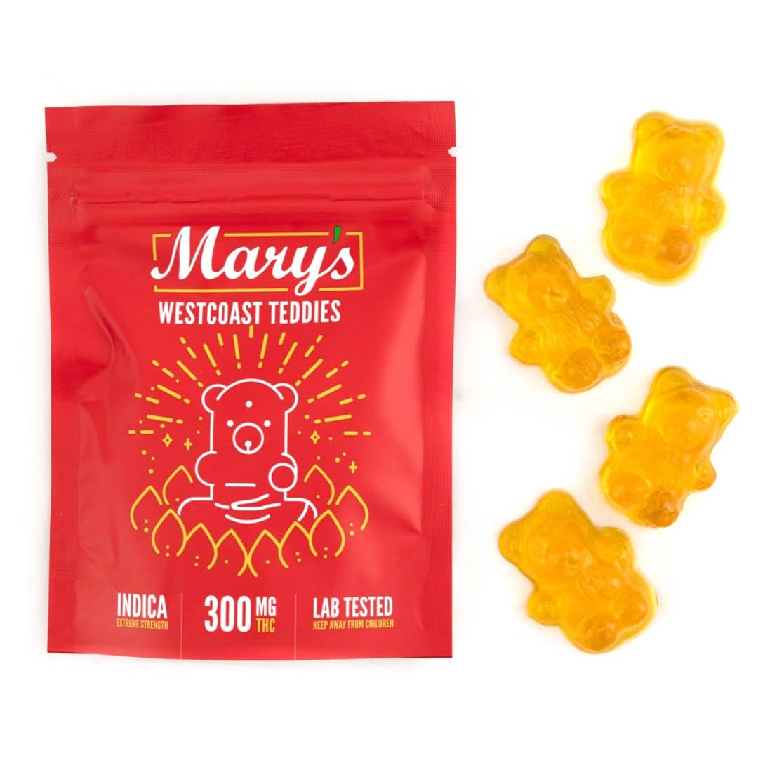 Mary’s Edibles INDICA WESTCOAST TEDDIES – 300mg Edibles Buy Weed Online Mary’s Edibles INDICA WESTCOAST TEDDIES – 300mg Edibles Buy Weed Online
