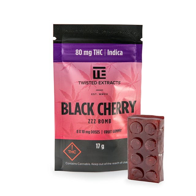 BLACK CHERRY ZZZ BOMB (80mg THC) Edibles Buy Weed Online BLACK CHERRY ZZZ BOMB (80mg THC) Edibles Buy Weed Online