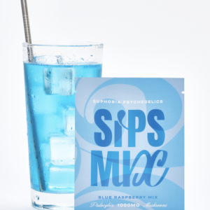 Euphoria Psychedelics – Blue Raspberry Sips (1000mg)