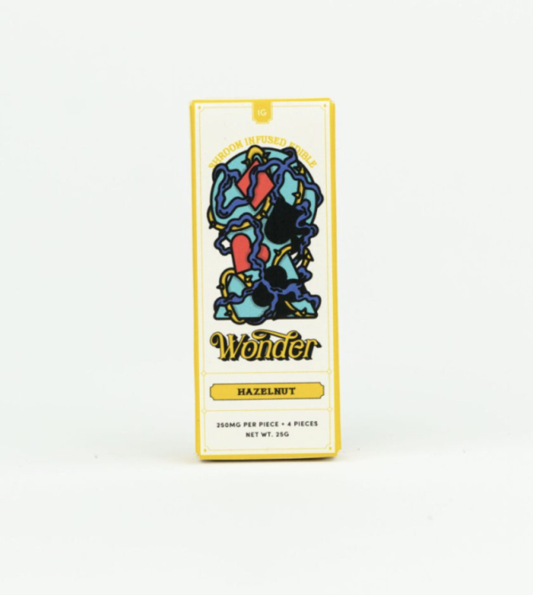 Wonder Psilocybin Chocolate Bar – Hazelnut 1g Edibles Buy Weed Online