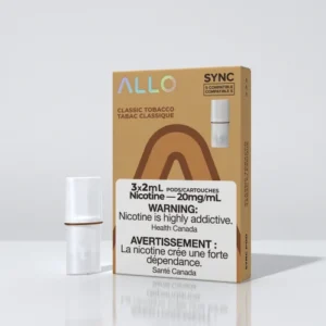 Allo Sync Pod Pack Classic Tobacco 20mg Concentrates Buy Weed Online Allo Sync Pod Pack Classic Tobacco 20mg