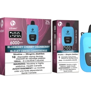 Flex Air Ultra – Single – Blueberry Cherry Cranberry – 20mg/mL