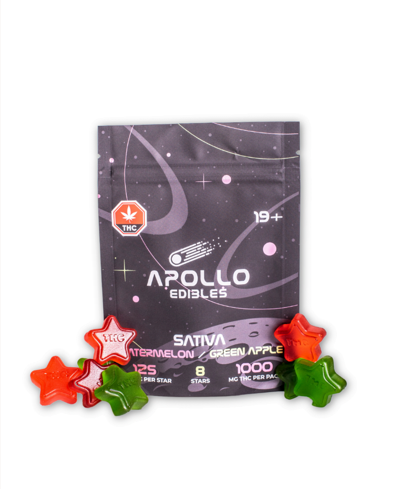 Apollo Star Gummies 1000mg Sativa – Watermelon/Green Apple Edibles Buy Weed Online Apollo Star Gummies 1000mg Sativa – Watermelon/Green Apple Edibles Buy Weed Online