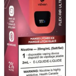 FLEX AIR ULTRA – Mango Lychee Ice (20mg Nicotine) Concentrates Buy Weed Online FLEX AIR ULTRA – Mango Lychee Ice (20mg Nicotine)