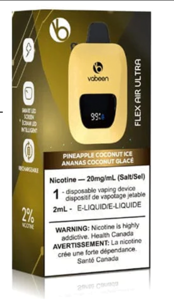 FLEX AIR ULTRA – Pineapple Coconut Ice (20mg Nicotine) Concentrates Buy Weed Online