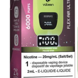 FLEX AIR ULTRA – Strawberry Kiwi (20mg Nicotine) Concentrates Buy Weed Online FLEX AIR ULTRA – Strawberry Kiwi (20mg Nicotine)