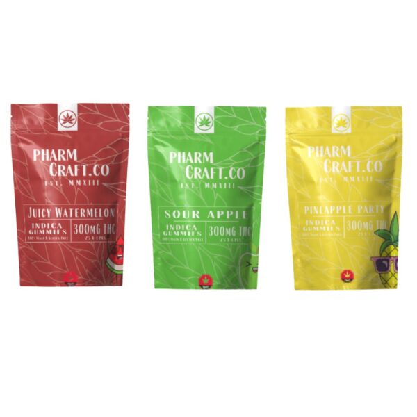 NEW 1650mg THC Gummies By Pharmcraft Edibles Buy Weed Online