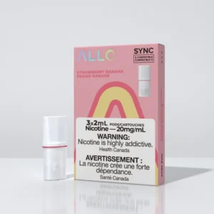 Allo Sync Pod Pack Strawberry Banana 20mg