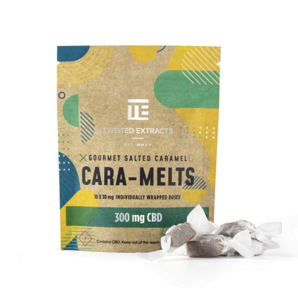 New * Twisted Extracts – CBD Salted Cara-Melts (300mg CBD) Edibles Buy Weed Online