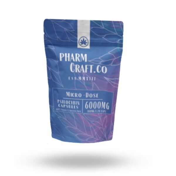 MindFlow Golden Teacher Micro Dose Capsules – 20 Caps 300mg Each (6000mg Per Pack) By PharmCraft Magic Mushrooms Buy Weed Online