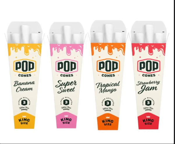 POP Cones King Size – 4 Flavours Accessories Buy Weed Online