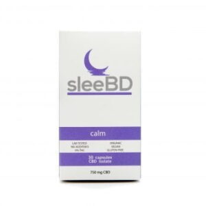 SleeBD – Calm Capsules (600mg CBD)