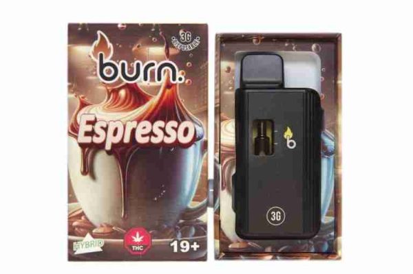 Gram Burn Disposable Vapes – Espresso (Hybrid) (3 Gram) Vapour Pens Buy Weed Online