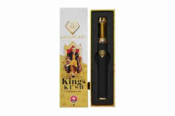 Diamond Concentrates Disposable (Distillate) – Kings Kush (1g) Vapour Pens Buy Weed Online