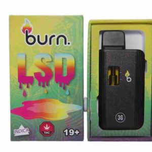 3 Gram Burn Disposable Vapes – LSD (Hybrid) (3 Gram)
