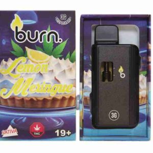 3 Gram Burn Disposable Vapes – Lemon Meringue (Sativa) (3 Gram) Vapour Pens Buy Weed Online 3 Gram Burn Disposable Vapes – Lemon Meringue (Sativa) (3 Gram)