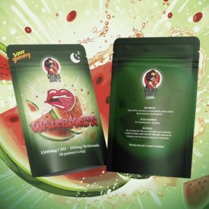 Mama Anne’s Edibles 1500mg – Watermelon Sleep Gummy (CBD + Melatonin)