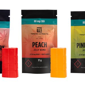 Twisted Extracts - Jelly Bomb (80mg CBD)
