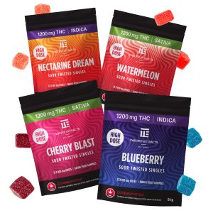 Twisted Extracts – High Dose Sour Twisted Singles (1200 mg) Edibles Buy Weed Online Twisted Extracts – High Dose Sour Twisted Singles (1200 mg)